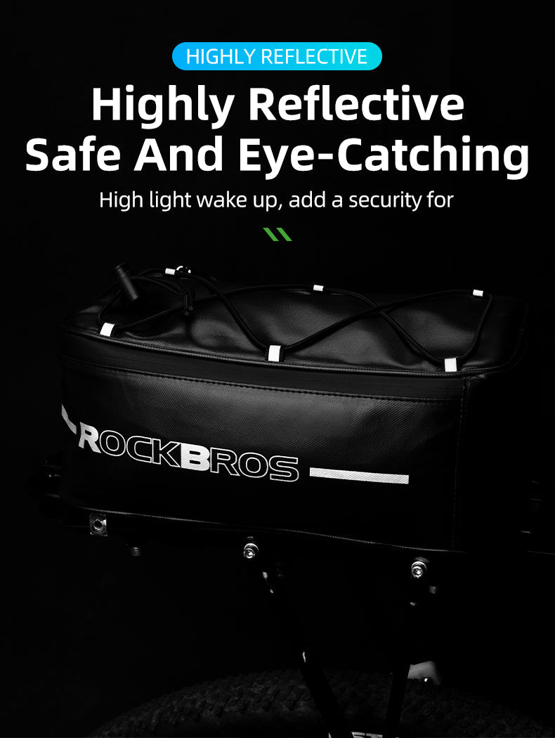 ROCKBROS Deluxe Bicycle Rear Rack Bag - ROCKBROSUSA