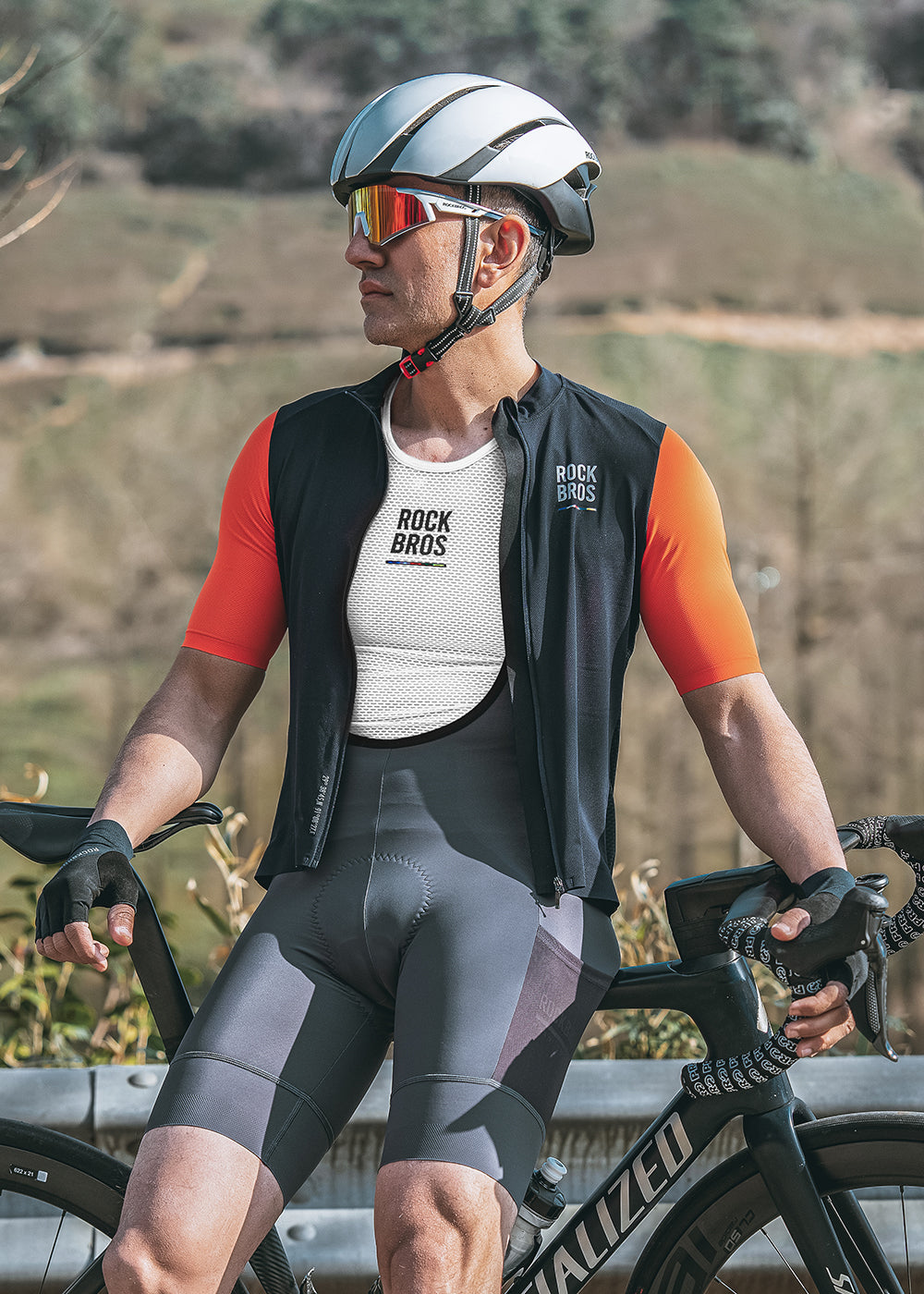 【ROAD TO SKY】by ROCKBROS Unisex Sleeveless Mesh Cycling Base Layer in Various Colours - ROCKBROSUSA