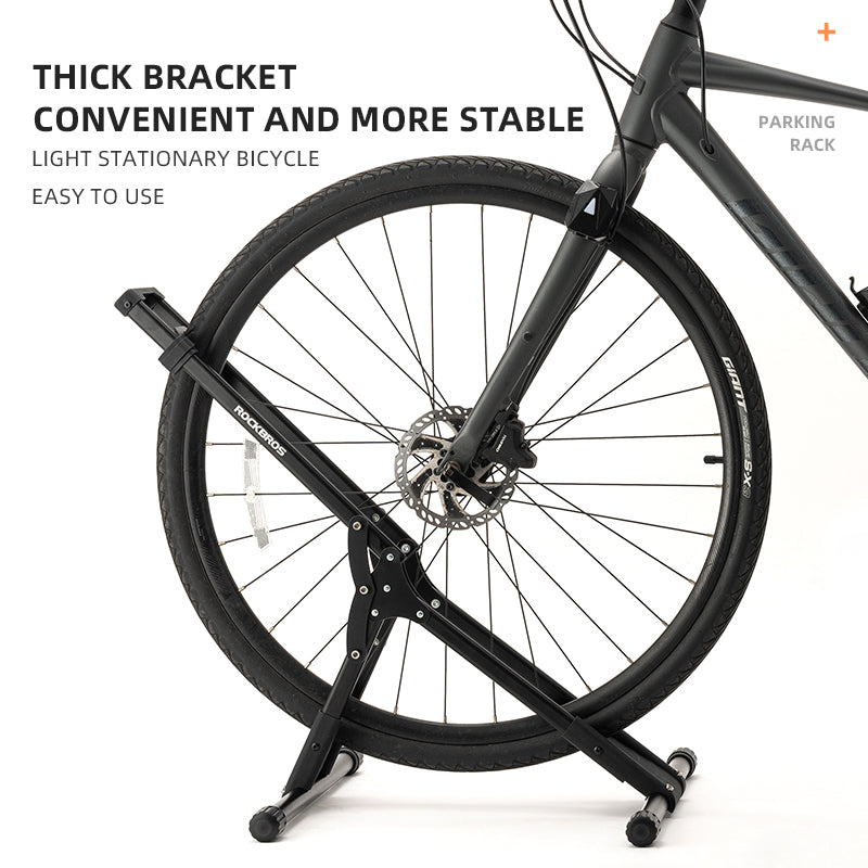 ROCKBROS Carbon Steel Folding Bike Stand - ROCKBROSUSA