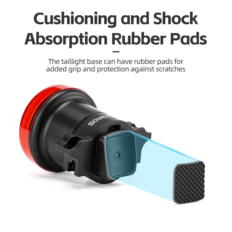 ROCKBROS Upgraded Smart Bicycle Brake Light USB-C Rechargeable IPX7 Waterproof Cycling Rear Light - ROCKBROSUSA