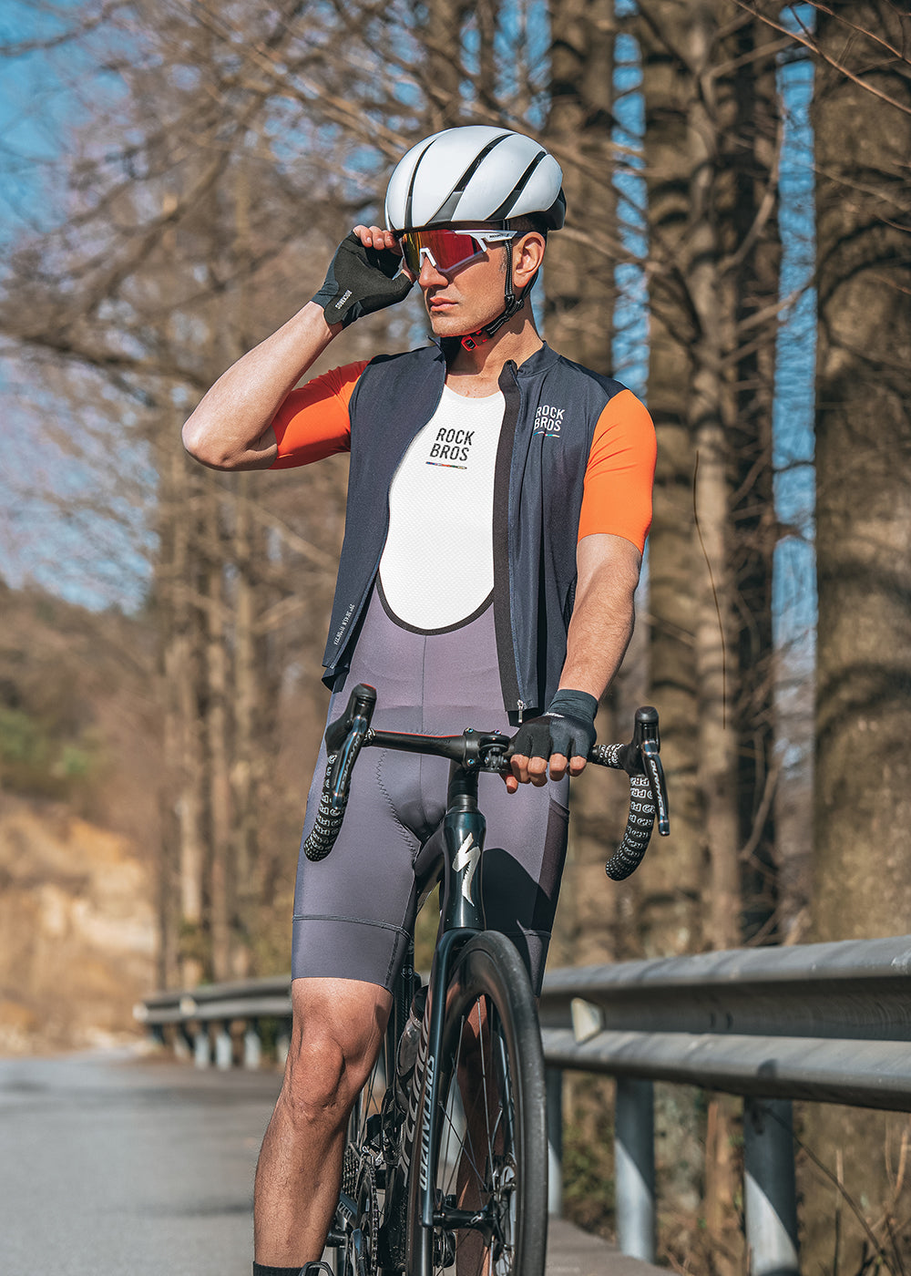 【ROAD TO SKY】by ROCKBROS Unisex Short-Sleeved Mesh Cycling Base Layer in Various Colours - ROCKBROSUSA