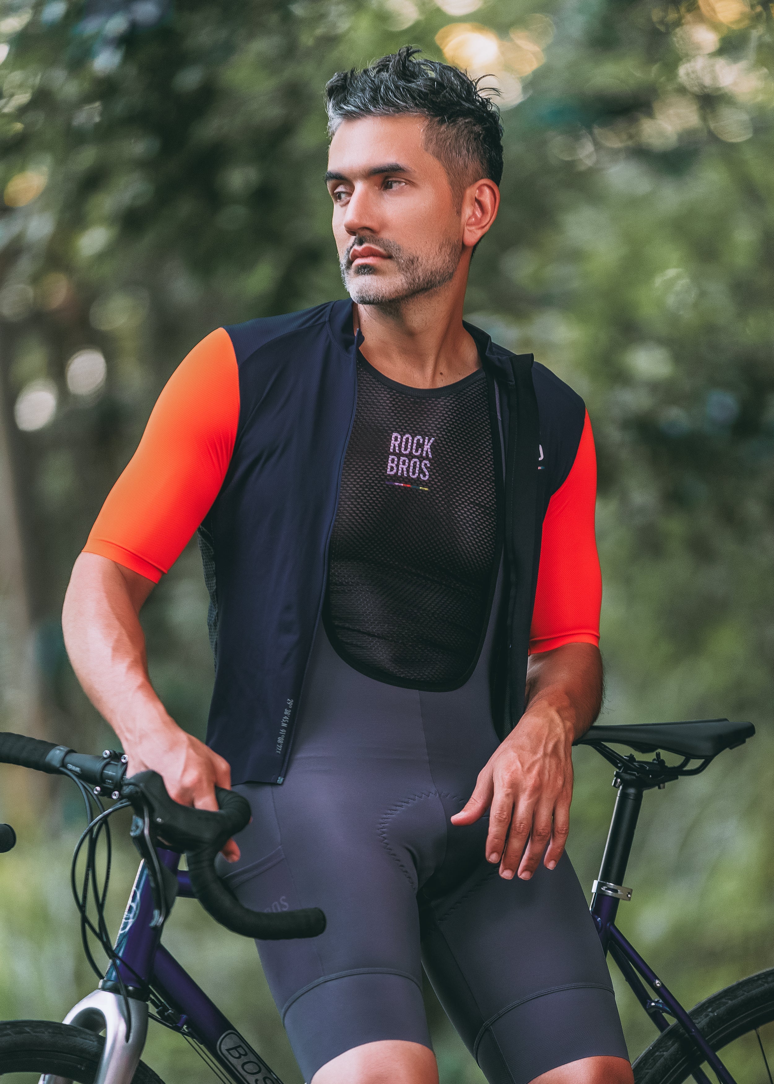 【ROAD TO SKY】by ROCKBROS Men's Short-Sleeve Cycling Jersey in Various Colours - ROCKBROSUSA