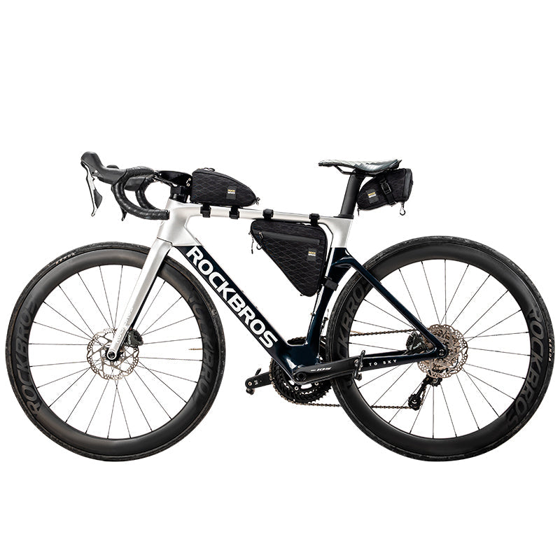 ROCKBROS Bicycle Combination Bags Set - Top Tube, Triangle, Saddle Bags - ROCKBROSUSA