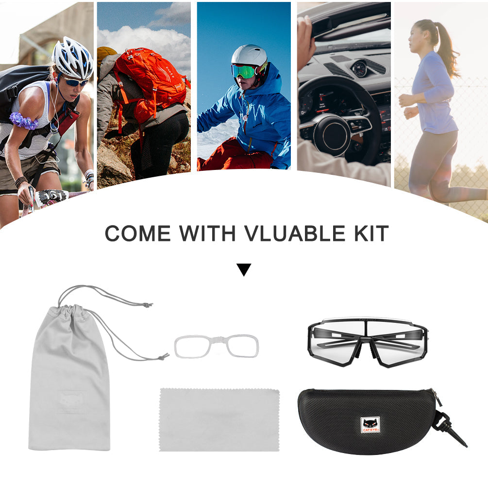 CATEYE-Photochromic wind-proof sunglasses