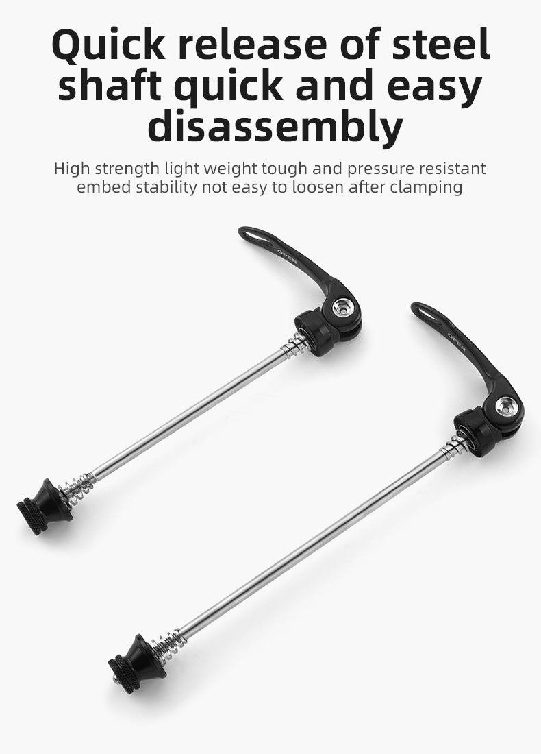 ROCKBROS Road Bike Carbon Fiber Wheels 700C Carbon Fiber Disc Brake 65mm Wheelsets Clincher - ROCKBROSUSA