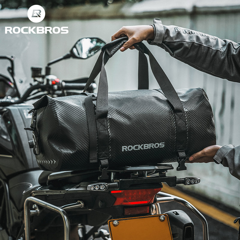 ROCKBROS Motorcycle Rear Tail Bag Saddle Bag Luggage Storage Pannier Waterproof - ROCKBROSUSA
