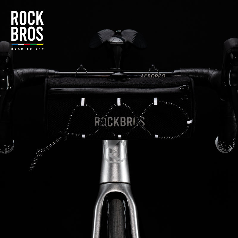 【ROAD TO SKY】ROCKBROS Deluxe Cycling Handlebar Bag Front Frame Bag - ROCKBROSUSA