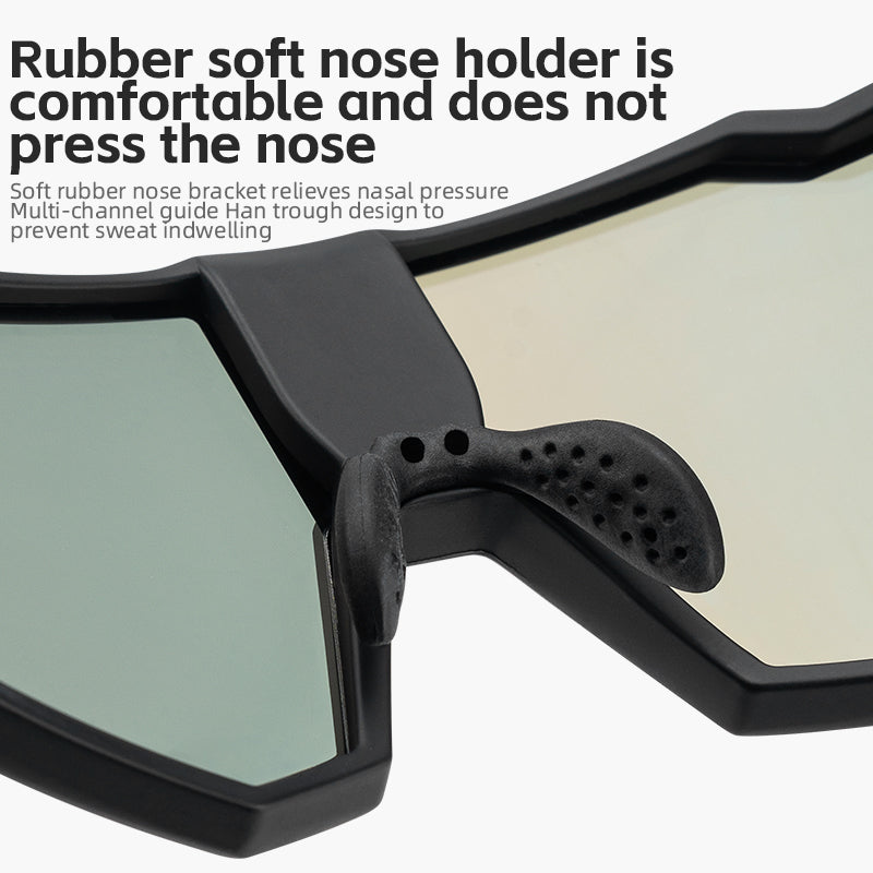 ROCKBROS Cycling Photochromic Glasses Electronic Color Changing SunGlasses Clear - ROCKBROSUSA