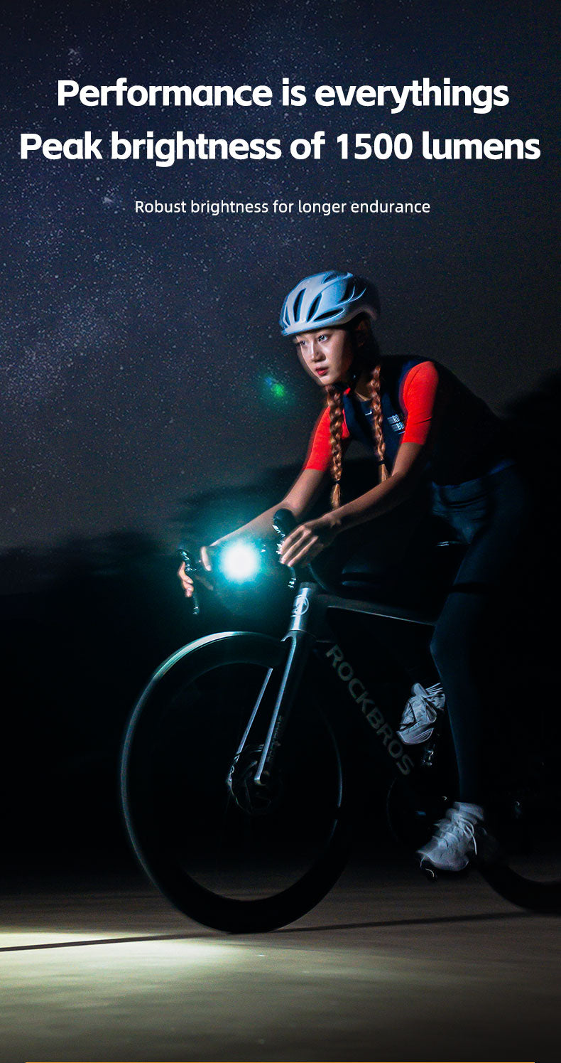 ROCKBROS Hoisting Headlight for Bike - ROCKBROSUSA