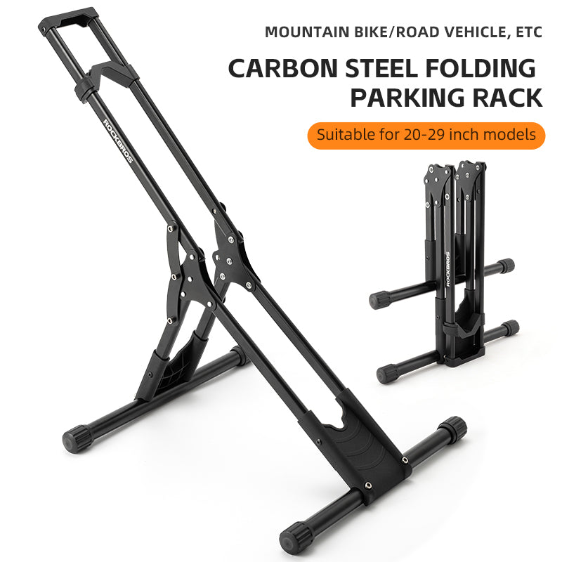 ROCKBROS Carbon Steel Folding Bike Stand - ROCKBROSUSA