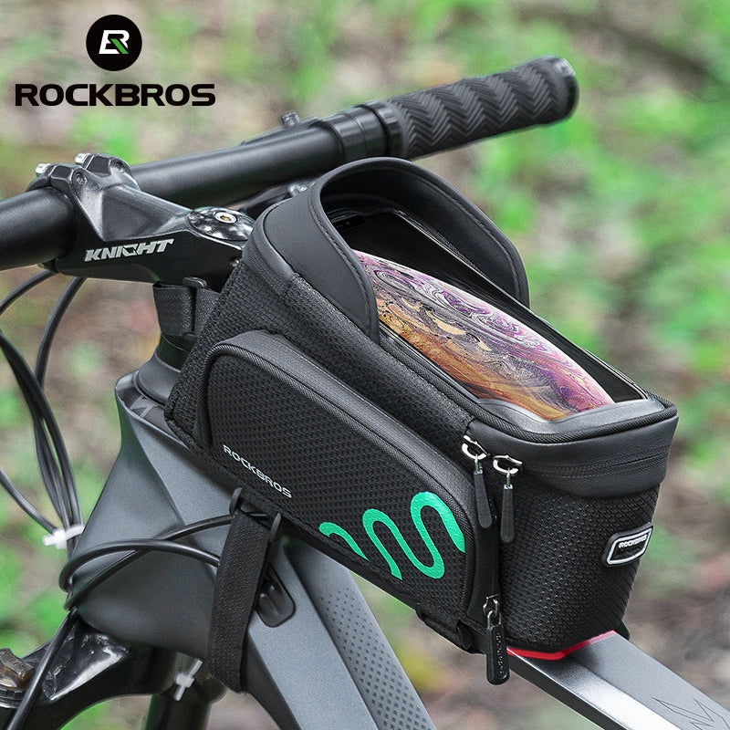 ROCKBROS Bike Frame Bag with Side Bags Bike Top Tube Bag - ROCKBROSUSA