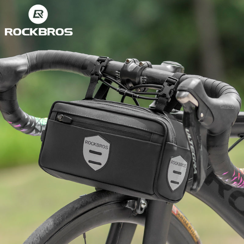 ROCKBROS Cycling Bag Bike Front Handlebar Bicycle Frame Bag Waterproof MTB Bike Bag 2L