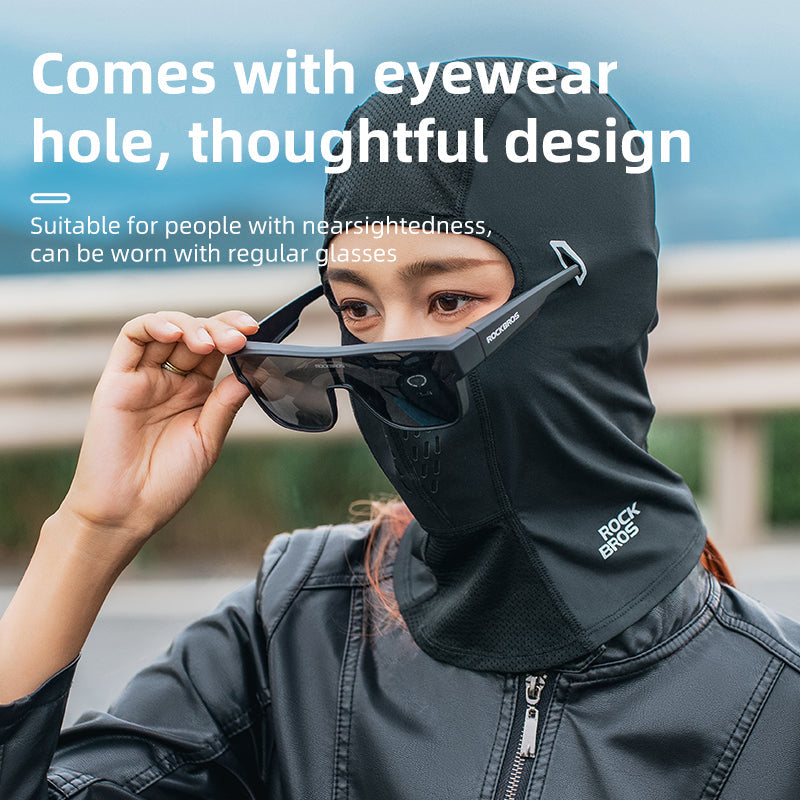 ROCKBROS Cycling Balaclava Motorcycle Bicycle Face Mask Sun UV Protection Headgear - ROCKBROSUSA