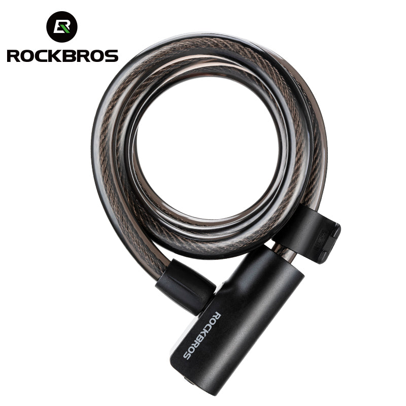 ROCKBROS Steel Cable Bike Lock - Anti-theft, Portable, Waterproof - ROCKBROSUSA