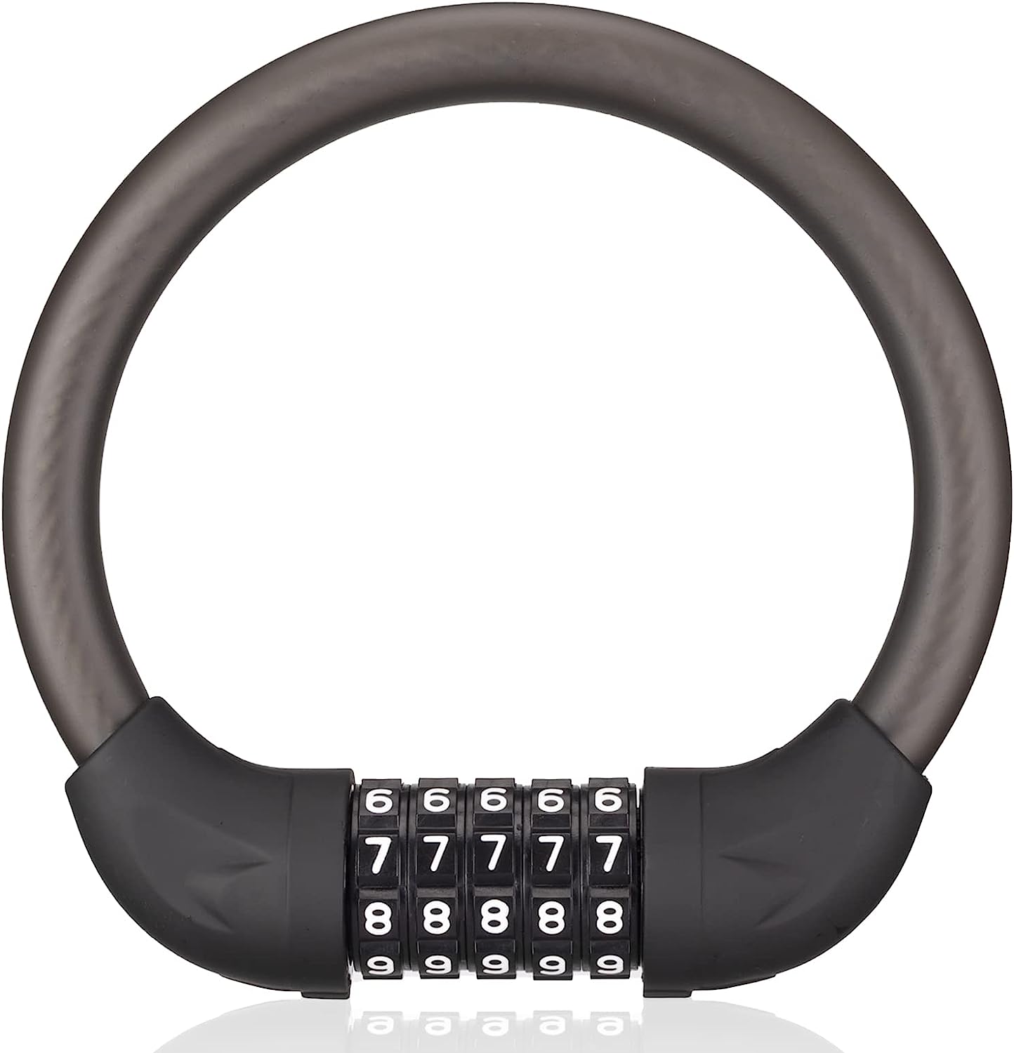 ROCKBROS Motorcycle And Bike Helmet Lock - 4 Digit Cable