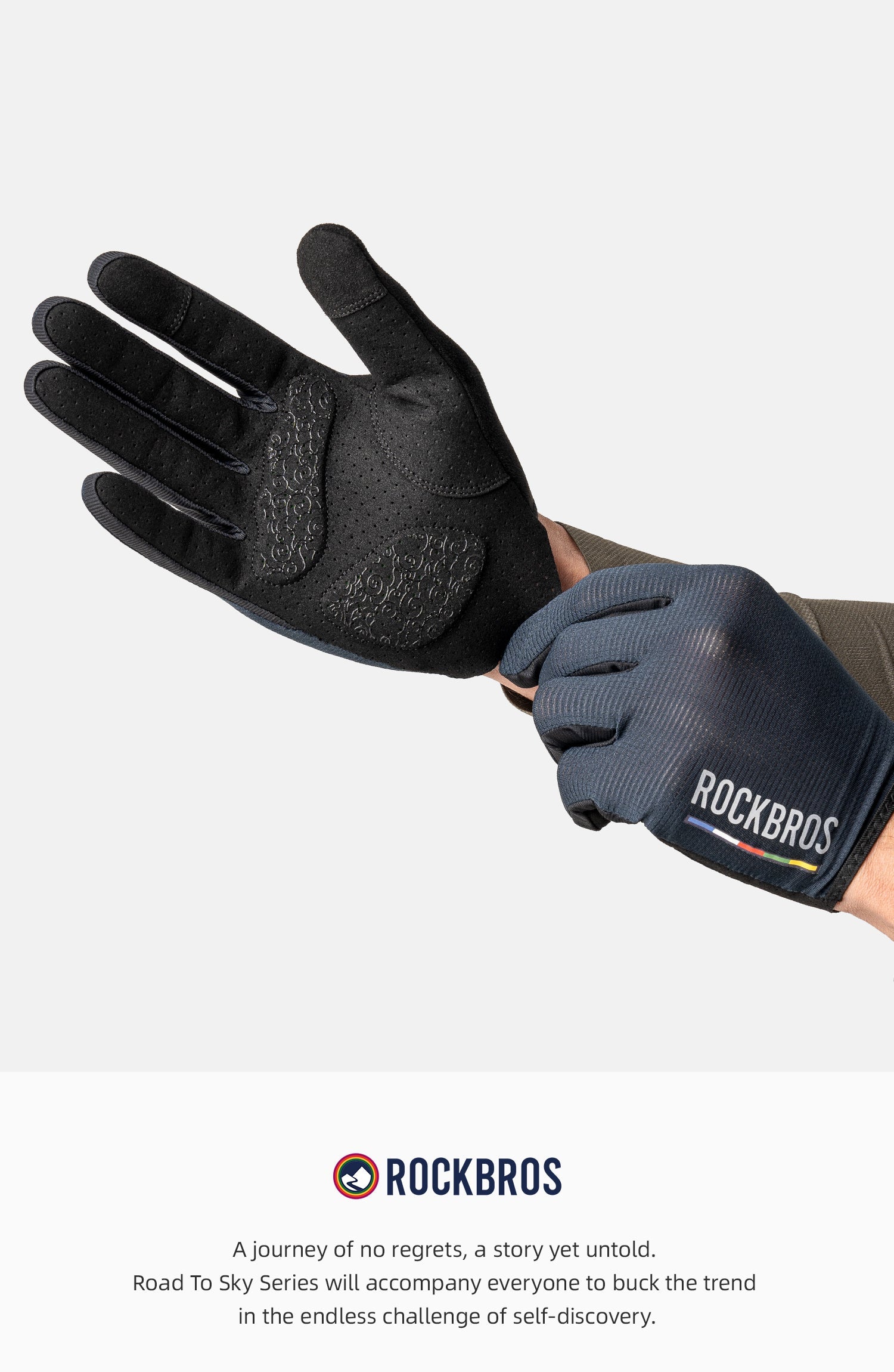 【ROAD TO SKY】by ROCKBROS Anti-Slip Cycling Gloves in Various Colours - ROCKBROSUSA