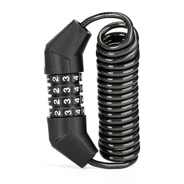 ROCKBROS 1.5m Mini Bicycle Cable Lock - Anti-theft, Password Security - ROCKBROSUSA