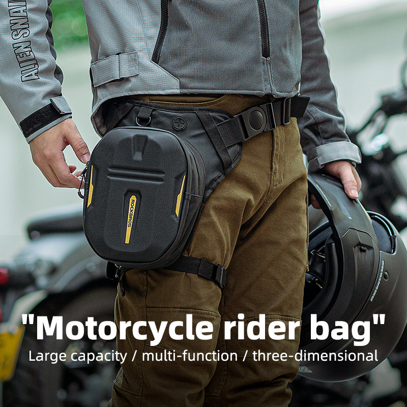 ROCKBROS Motorcycle Leg Bag for Men Women Waterproof Multifunctional Belt Bag Cycling Magnetic Backpack Waist Bag - ROCKBROSUSA