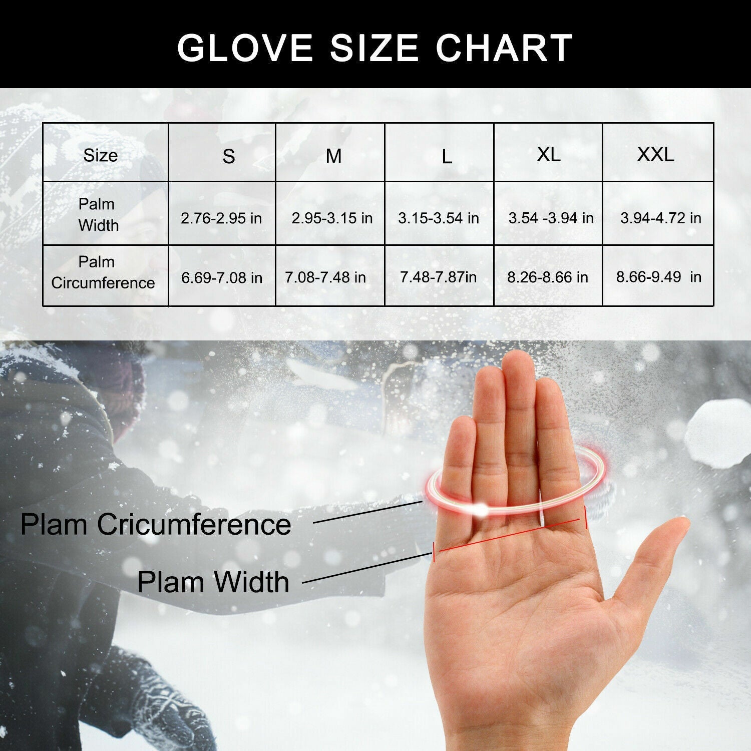 ROCKBROS Winter Full Finger Cycling Sporting Gloves SBR Touchscreen Warm Gloves