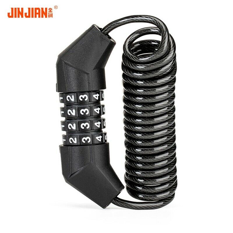 ROCKBROS 1.5m Mini Bicycle Cable Lock - Anti-theft, Password Security - ROCKBROSUSA