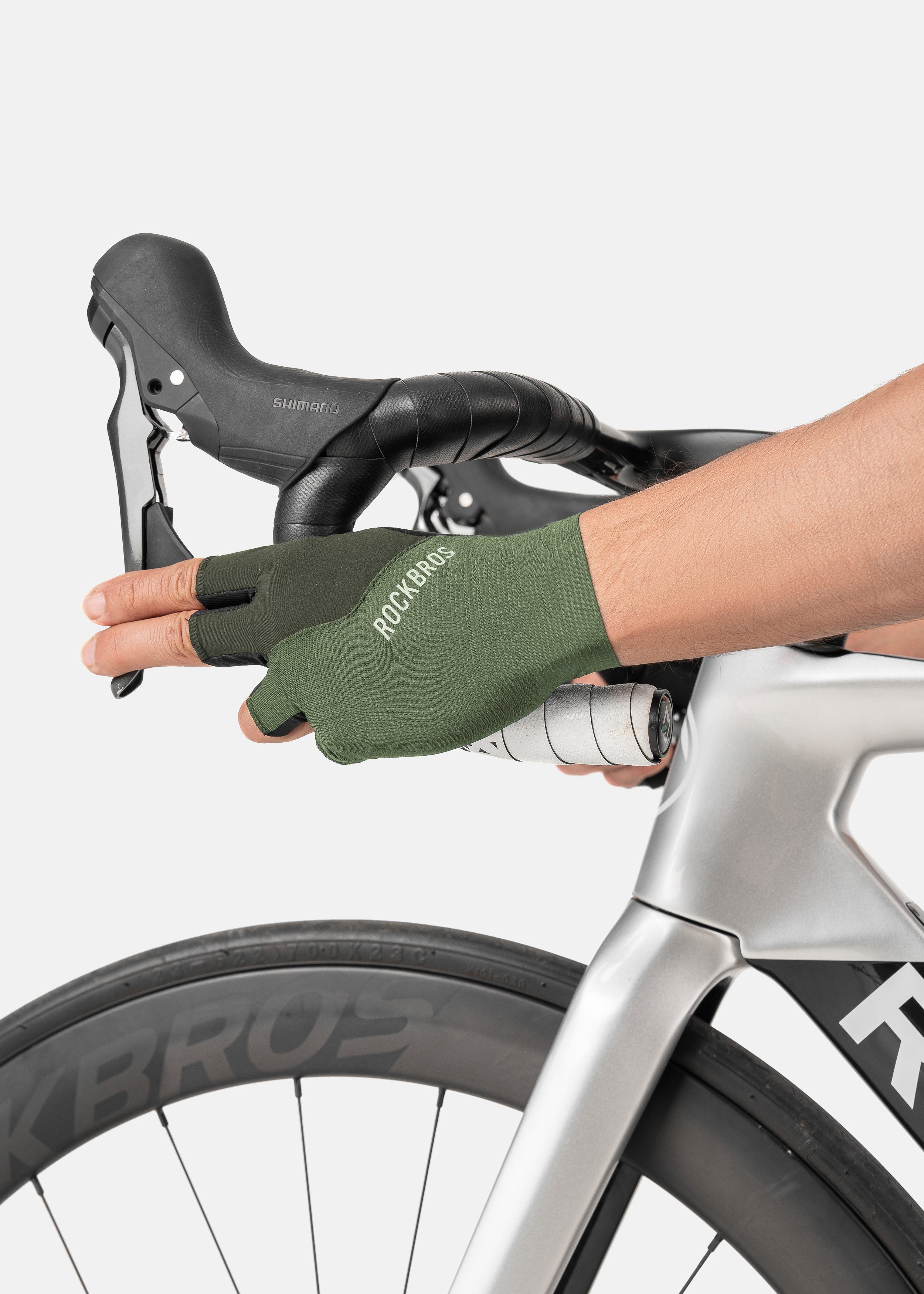 【ROAD TO SKY】by ROCKBROS Fingerless Anti-Slip Cycling Gloves in Various Colours - ROCKBROSUSA