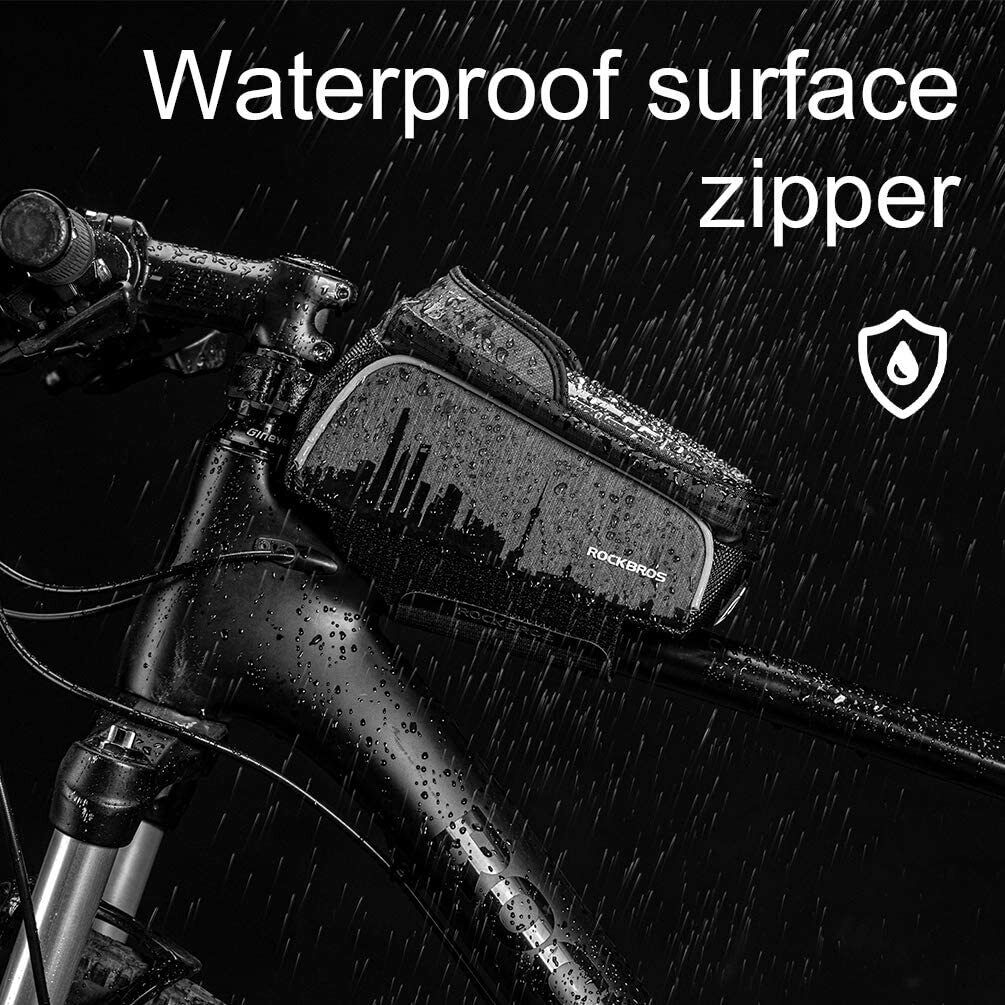 ROCKBROS Mobile Phone Bag Waterproof Touch Screen Fit 6.5in - ROCKBROSUSA