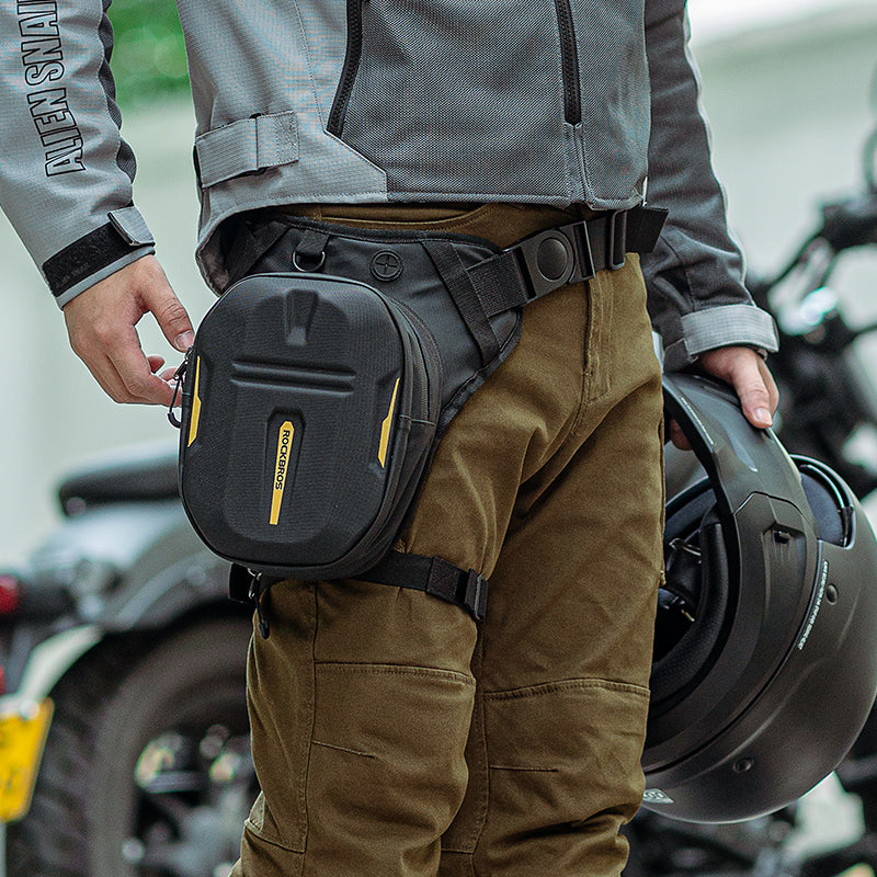 ROCKBROS Motorcycle Leg Bag for Men Women Waterproof Multifunctional Belt Bag Cycling Magnetic Backpack Waist Bag - ROCKBROSUSA