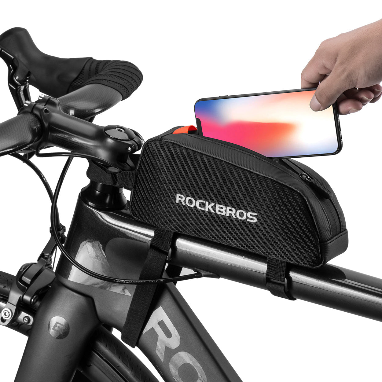 ROCKBROS Top Tube Bike Bag Bicycle Front Frame Bag