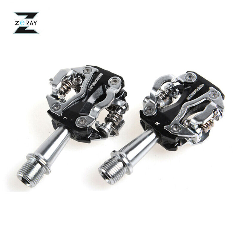 ROCKBROS ZERAY Bike Pedals Self-locking Aluminum Alloy Mountain Bike SPD CR-MO Pedals - ROCKBROSUSA