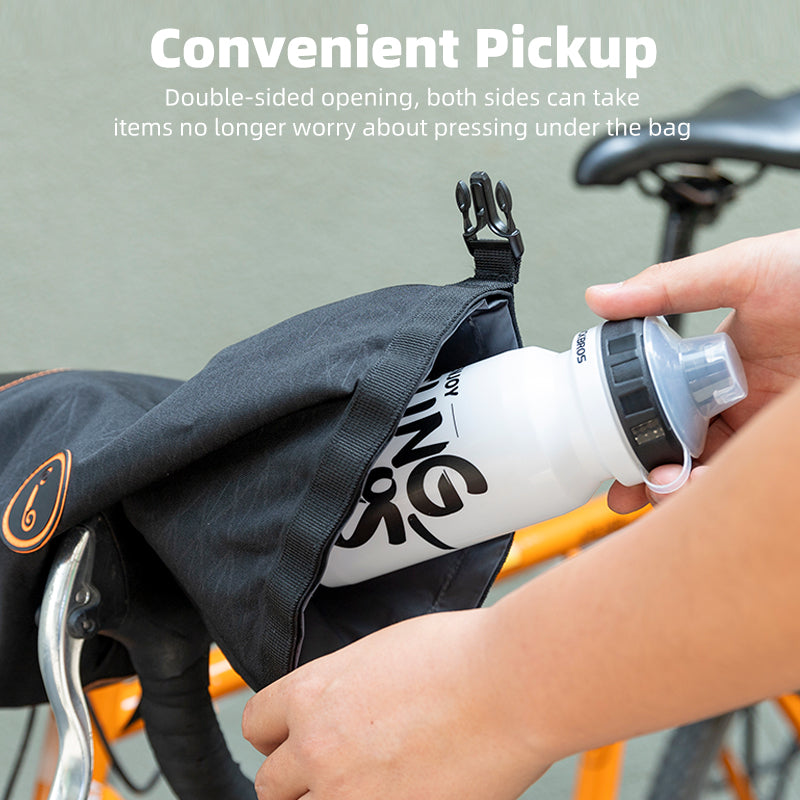 ROCKBROS Bike Bags Reflective Waterproof Large Capacity Bag Foldable Saddle Bags 10L - ROCKBROSUSA