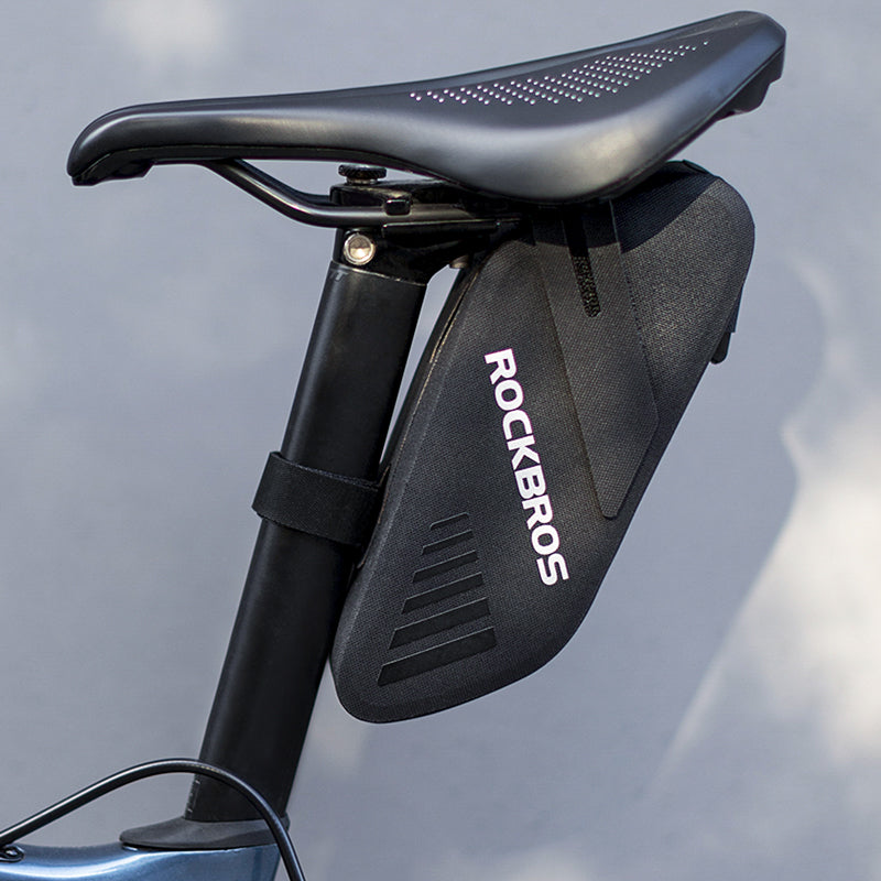 ROCKBROS Bike Saddle Bag Waterproof Bicycle Tail Bag Cycling Rear Bag 0.6L - ROCKBROSUSA