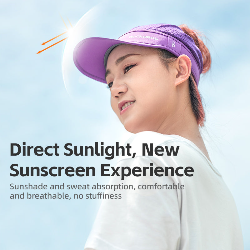 ROCKBROS Outdoor Cycling Hats Ice Silk Sunshade Cap Spring Summer Cap Breathable - ROCKBROSUSA