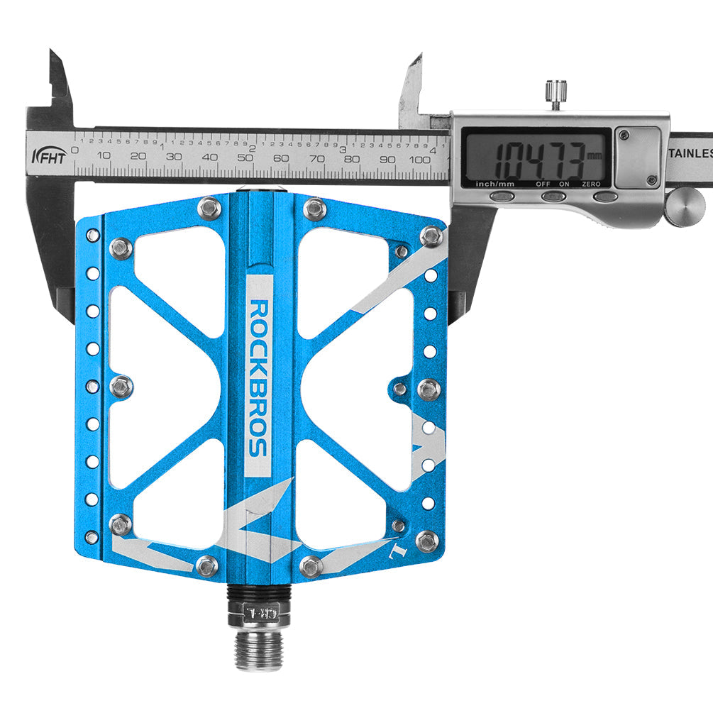 ROCKBROS Large Bike Pedals in Black or Blue