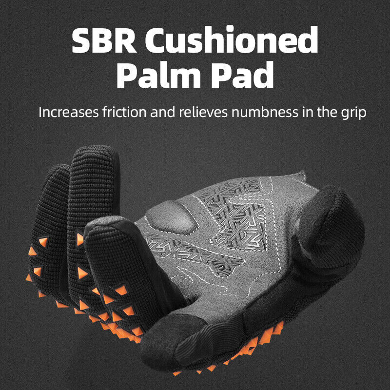 ROCKBROS Cycling Glove SBR Palm Bicycle Long Finger 3D Anti-collision Gloves - ROCKBROSUSA