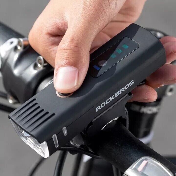 ROCKBROS Smart Sensing Front Bicycle Headlight QD-250LM - ROCKBROSUSA