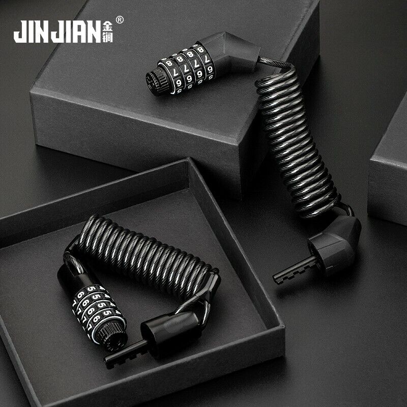 ROCKBROS 1.5m Mini Bicycle Cable Lock - Anti-theft, Password Security - ROCKBROSUSA