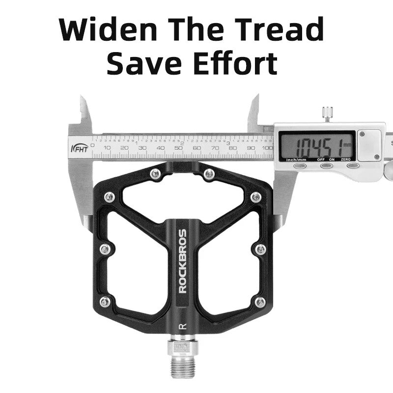 ROCKBROS Ultra Lightweight Flat Bike Pedals in Various Colours (Pair)