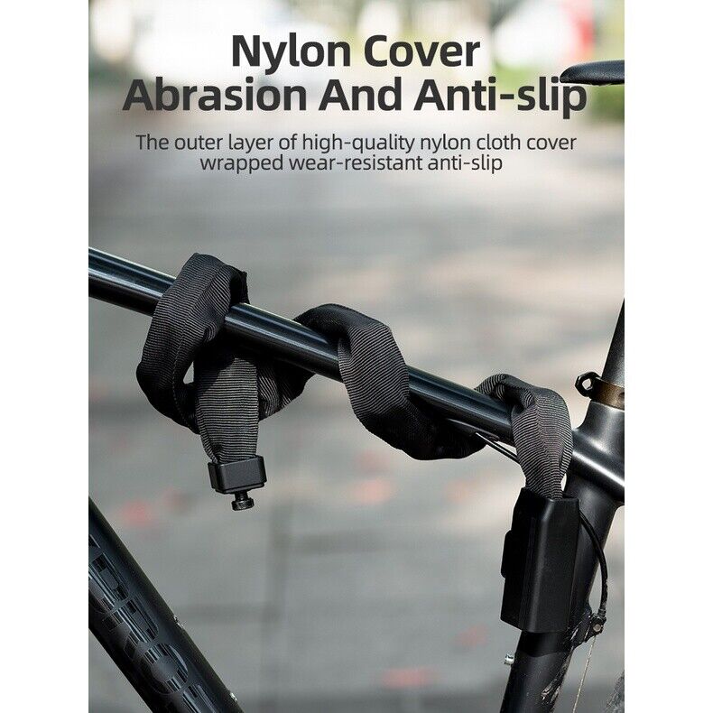 Rockbros Bike Lock Chain With Stable Anti-theft Keys Cycling Road Climbing Lock - ROCKBROSUSA