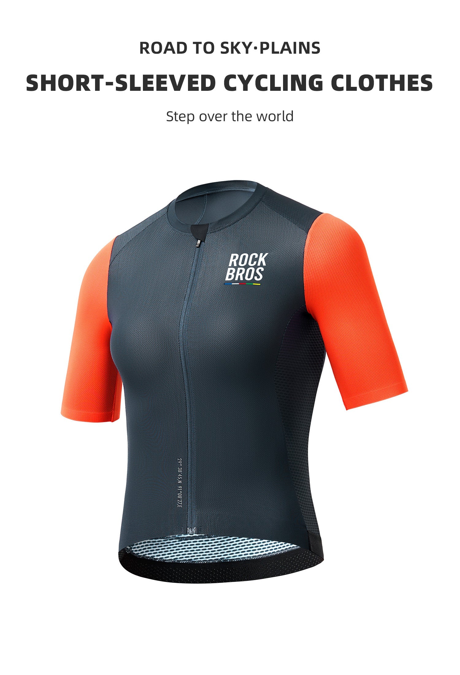 【ROAD TO SKY】by ROCKBROS Women's Short-Sleeve Cycling Jersey in Various Colours - ROCKBROSUSA