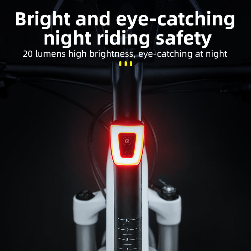 ROCKBROS Compact Red Helmet Light TT30-WD - ROCKBROSUSA