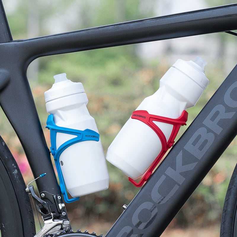 ROCKBROS 2pcs Bike Water Bottle Cage Holder Mount Bicycle Cycling Drink Cup Polycarbonate - ROCKBROSUSA