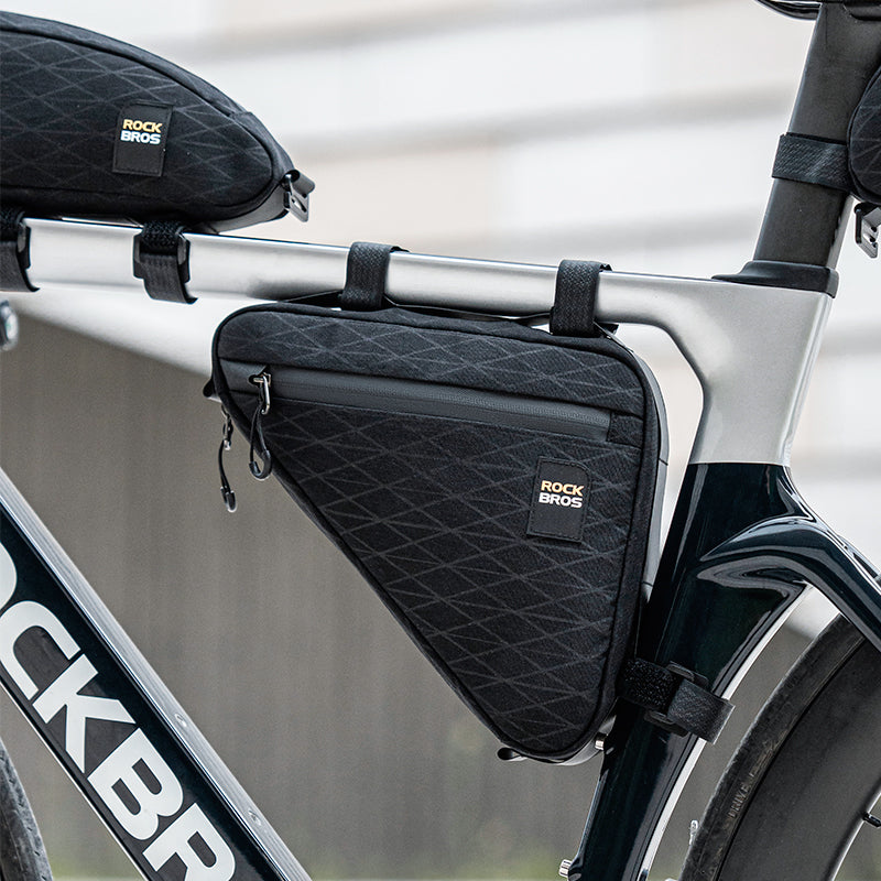 ROCKBROS Bicycle Combination Bags Set - Top Tube, Triangle, Saddle Bags - ROCKBROSUSA