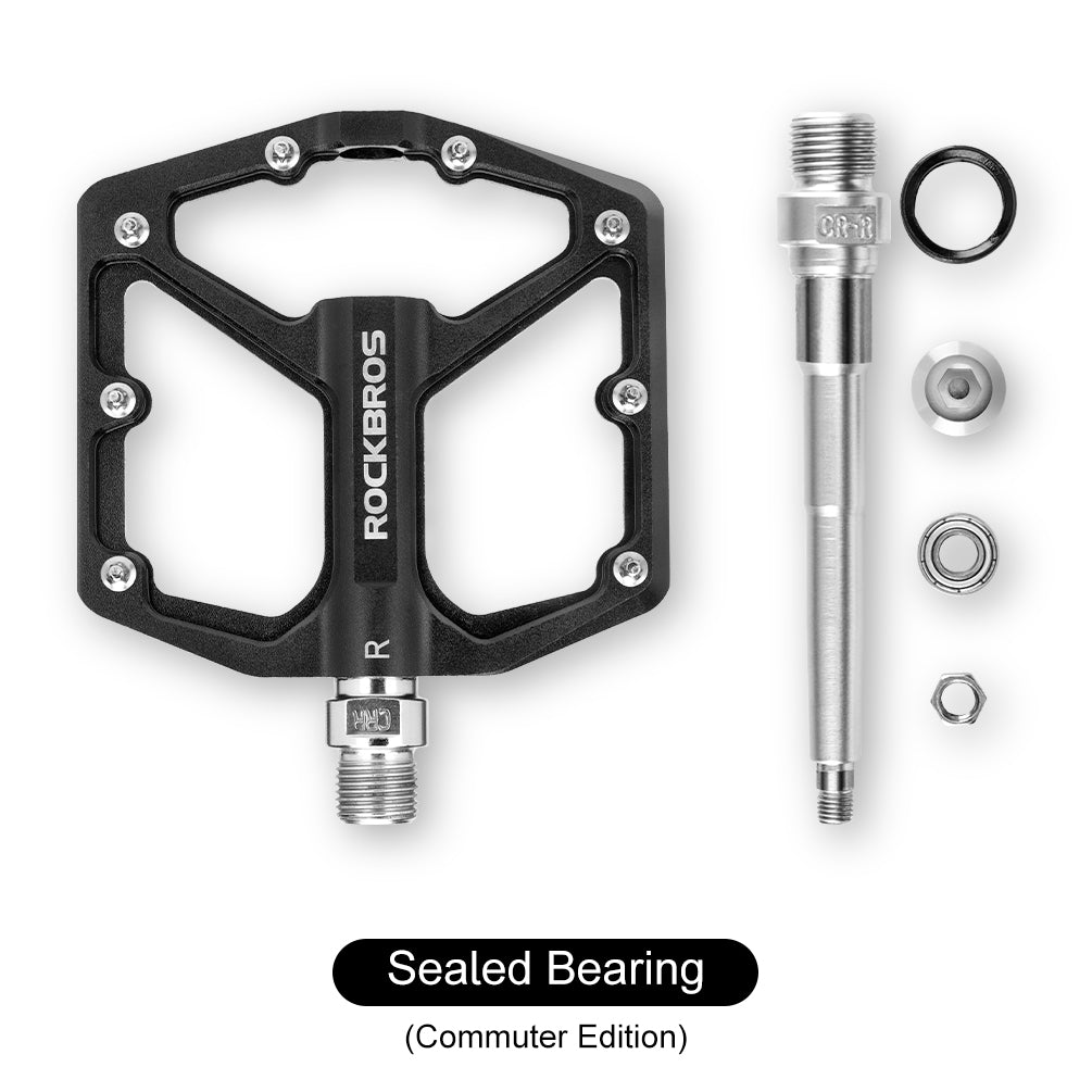 ROCKBROS Ultra Lightweight Flat Bike Pedals in Various Colours (Pair)