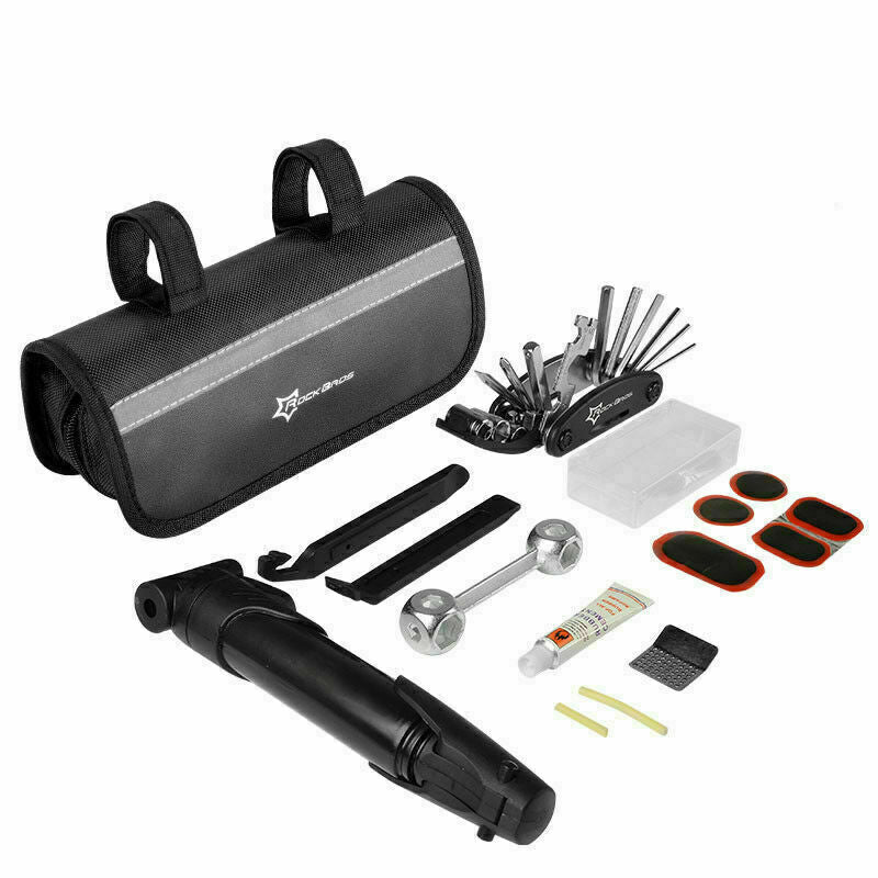 ROCKBROS 14pcs Bicycle Repair Multi-tool Kit - Portable, Lightweight & Durable - ROCKBROSUSA