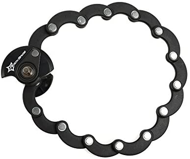 ROCKBROS-Bike Anti Theft Lock Chain Lock Folding Lock Square Hamburger Lock