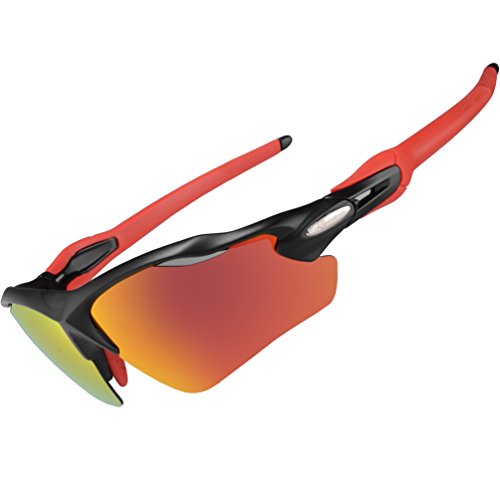 ROCKBROS Polarised Half Frame Sports Sunglasses