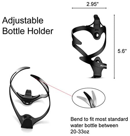 ROCKBROS Bike Water Bottle Cages Bicycle Water Bottle Holder-2Pack