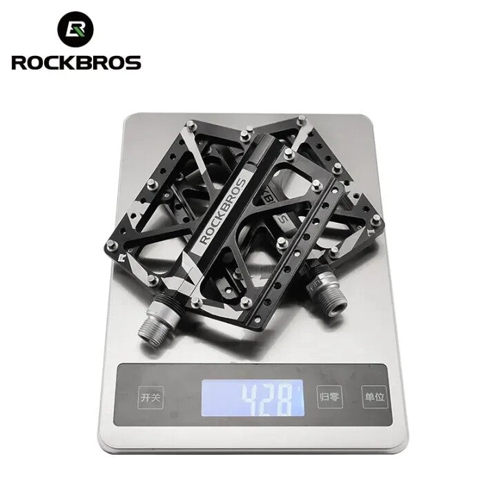 ROCKBROS Large Bike Pedals in Black or Blue