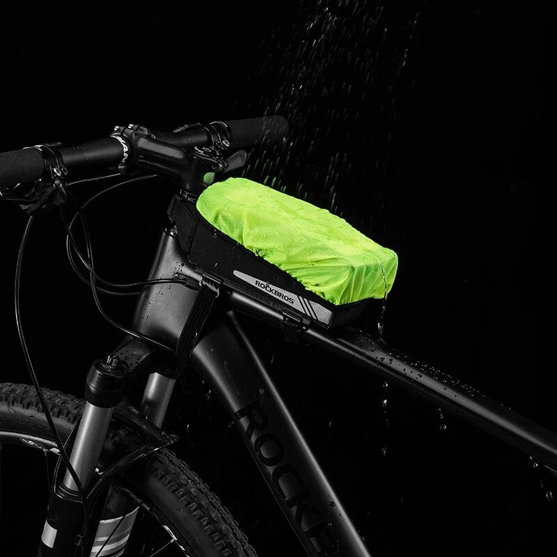ROCKBROS Bicycle Phone Bag 1.3L 6.2in Magnetic Frame Bag Bike Pouch - ROCKBROSUSA