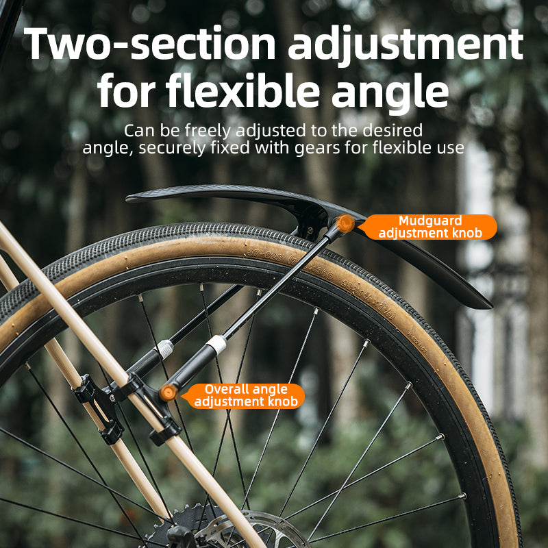 ROCKBROS Quick Release Adjustable Bike Fender for Front or Rear - ROCKBROSUSA